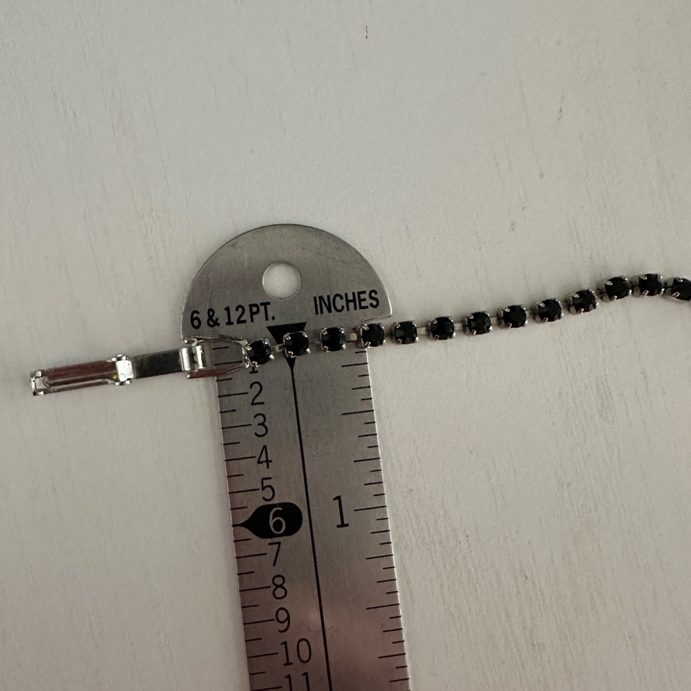 Black Rhinestone Bracelets - Picture 10 of 14